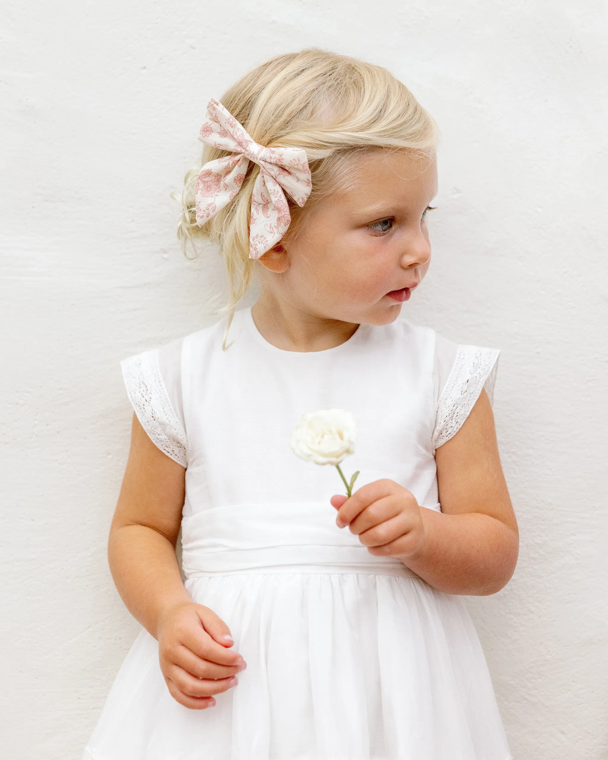 Dahlia Dress, White