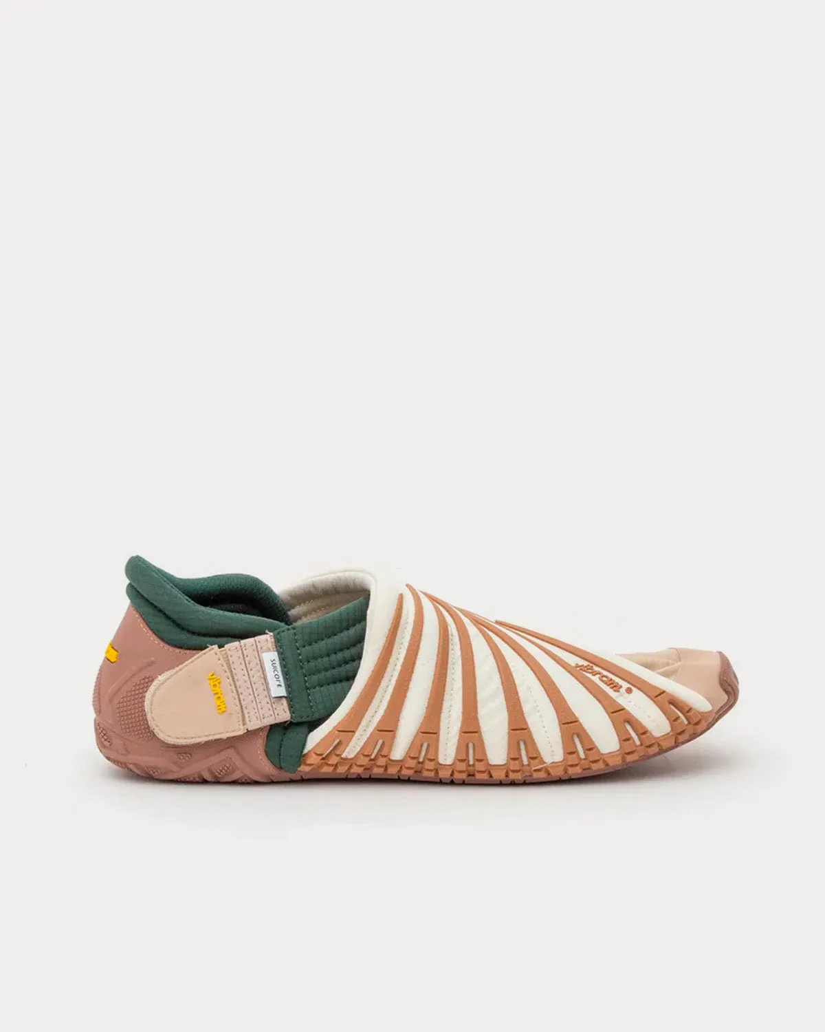 FUTON-LO Green / Beige Slip Ons