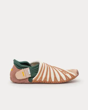FUTON-LO Green / Beige Slip Ons