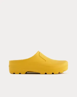 Garden Mule Yellow Slip Ons