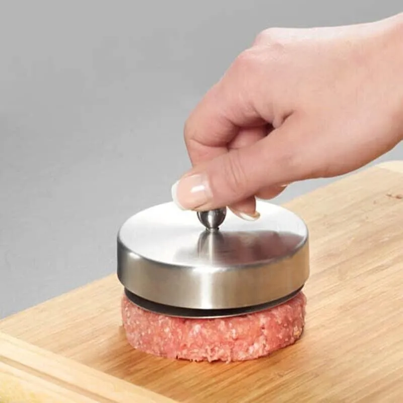 Handy Manual Eco-Friendly Stainless Steel Patty Maker