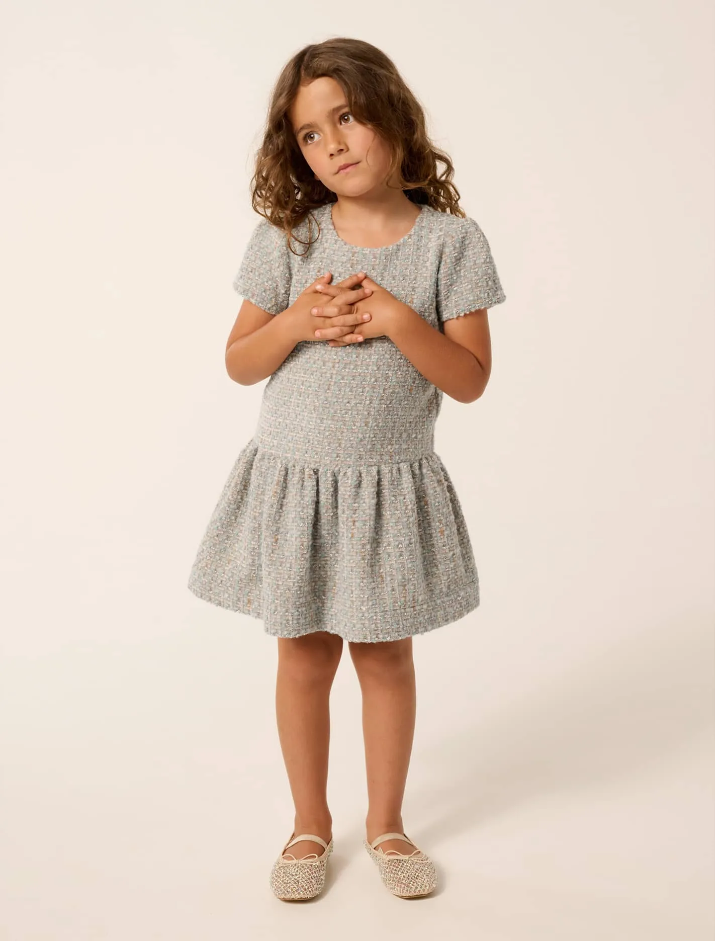 Lucinda Girls Drop Waist Dress