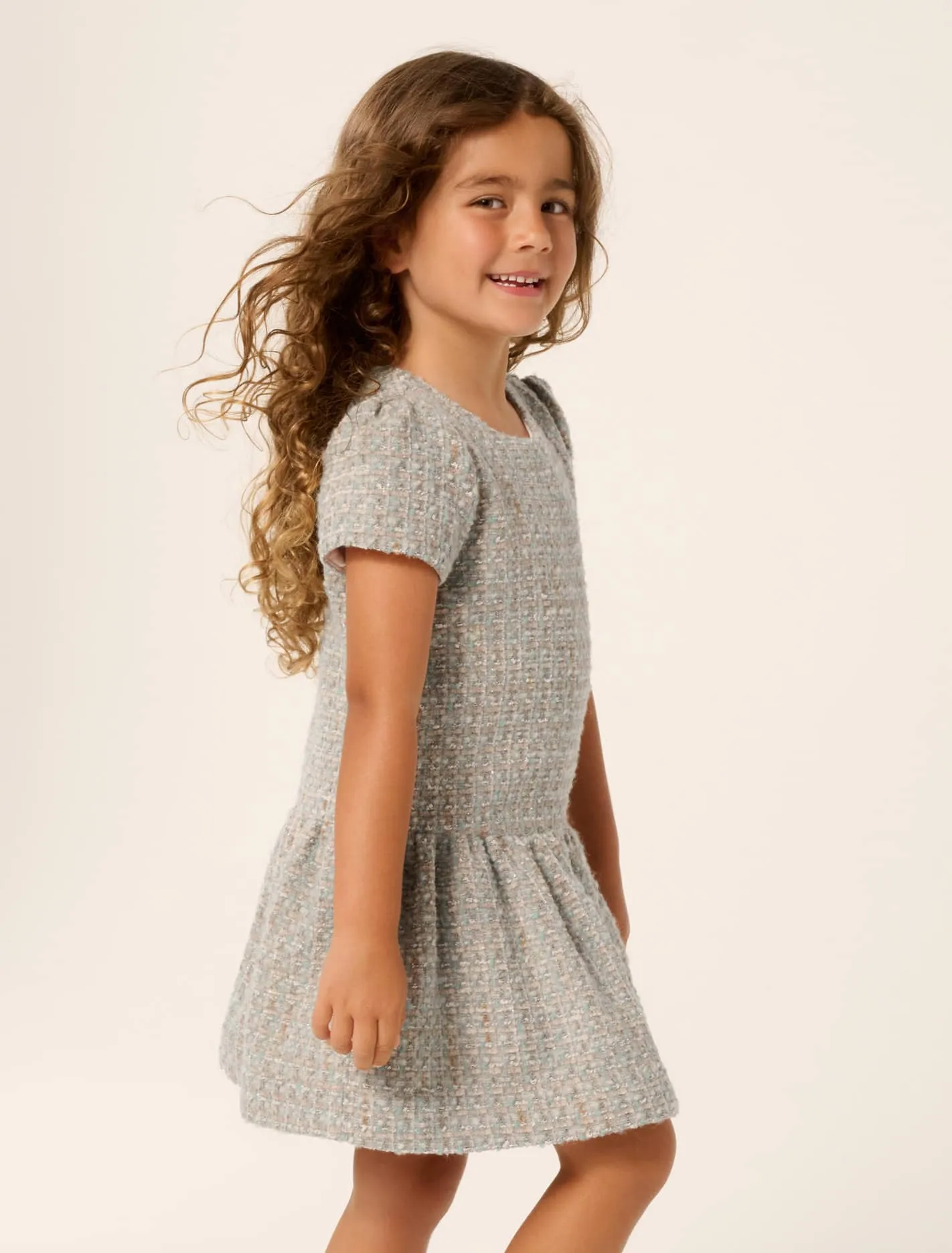 Lucinda Girls Drop Waist Dress