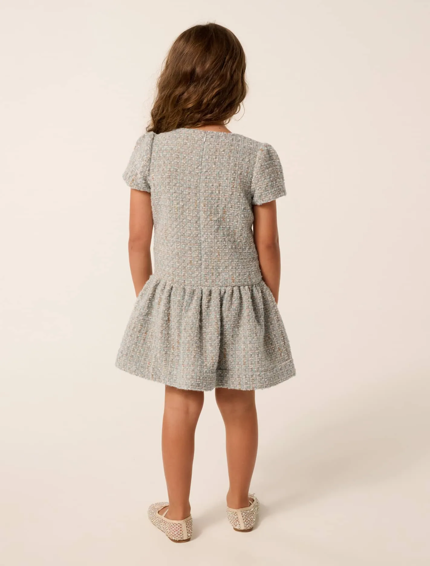 Lucinda Girls Drop Waist Dress
