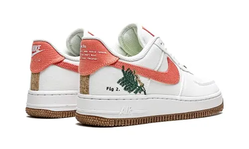 Nike Women's WMNS AIR Force 1 '07 SE Light Sienna-White Low TOP (CZ0269-101)