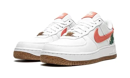 Nike Women's WMNS AIR Force 1 '07 SE Light Sienna-White Low TOP (CZ0269-101)
