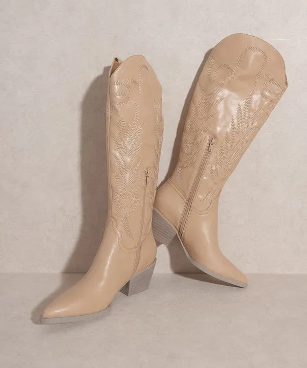 Online Exclusive -Samara - Embroidered Tall Boot
