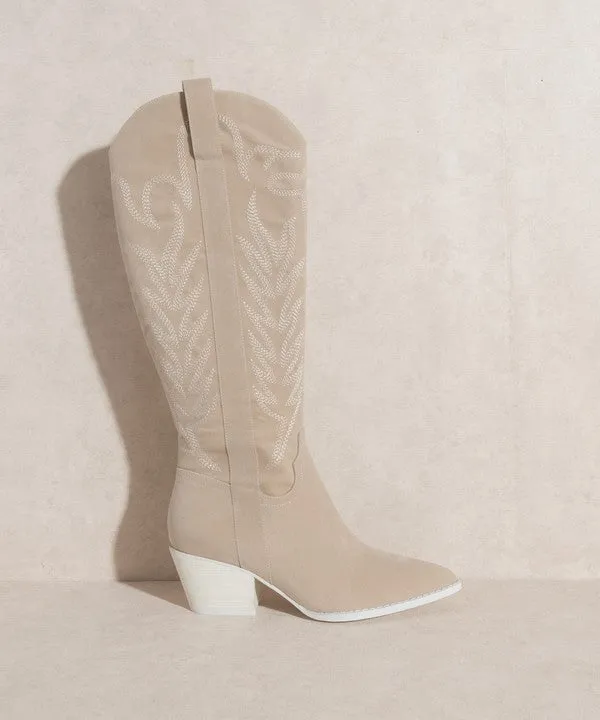 Online Exclusive -Samara - Embroidered Tall Boot