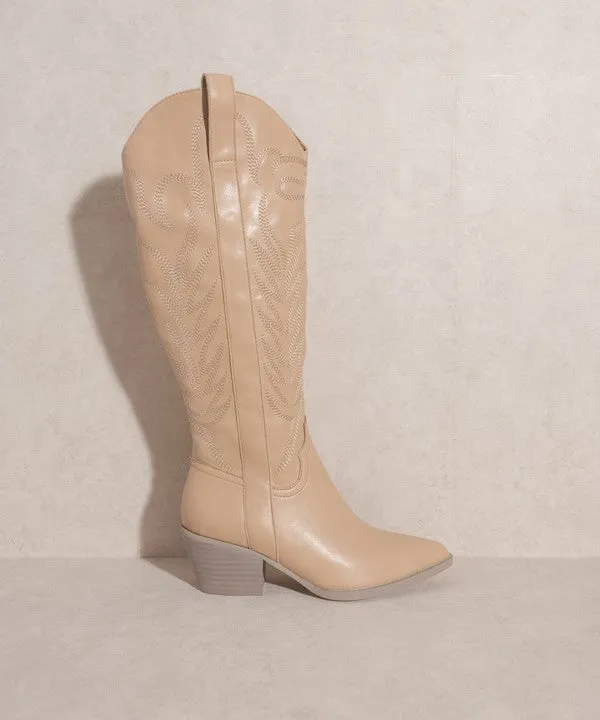 Online Exclusive -Samara - Embroidered Tall Boot