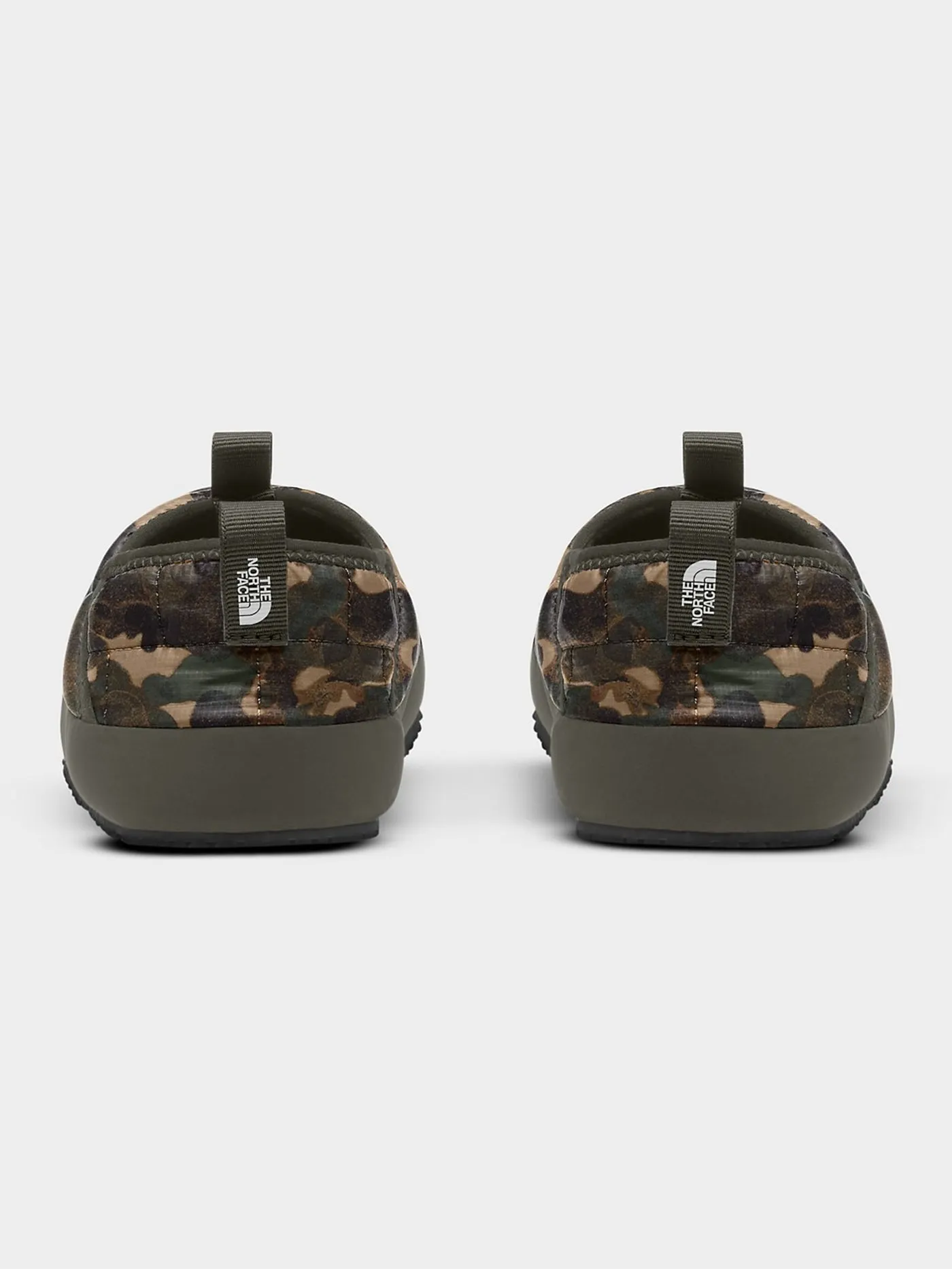 Thermoball Traction Mule II Brown Camo/Green Shoes (Kids)