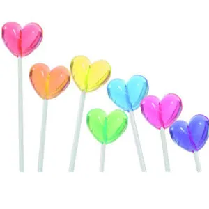 Two-Tone Heart Twinkle Pops - 120ct