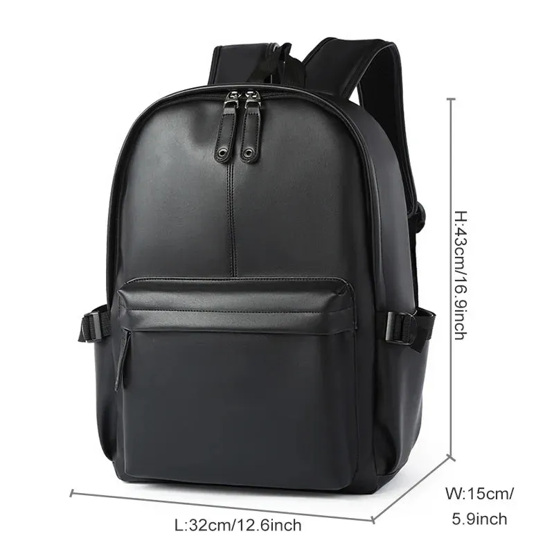 Xander | Sleek Leather Backpack