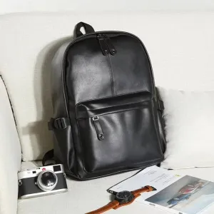 Xander | Sleek Leather Backpack